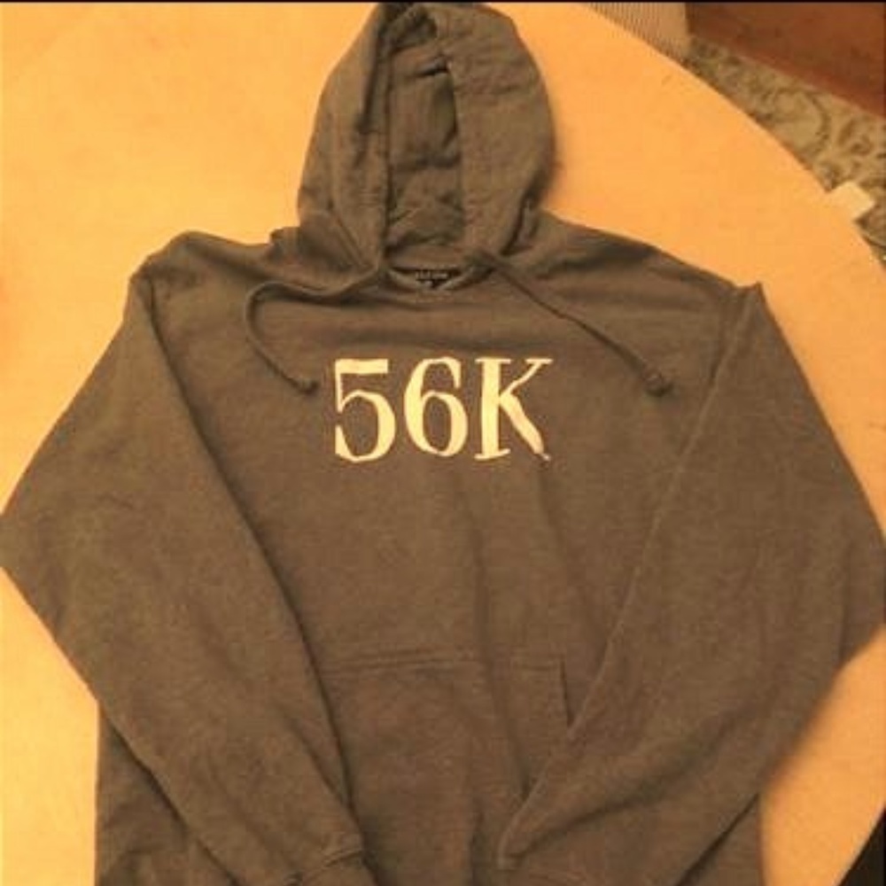 Bronze 56K Grey Hoodie